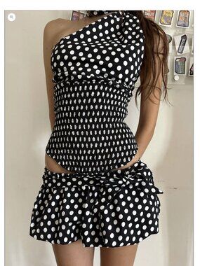 Gwen Bubble Skirt and Top Set